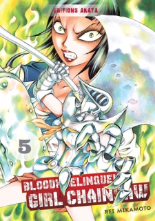 Bloody delinquent girl Chainsaw 5