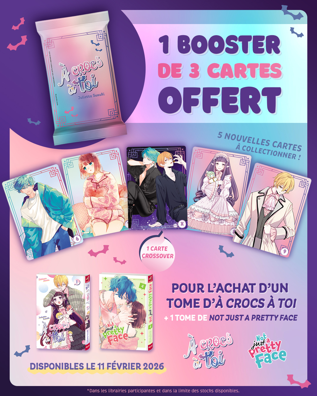Annonce de nouveaux boosters offerts