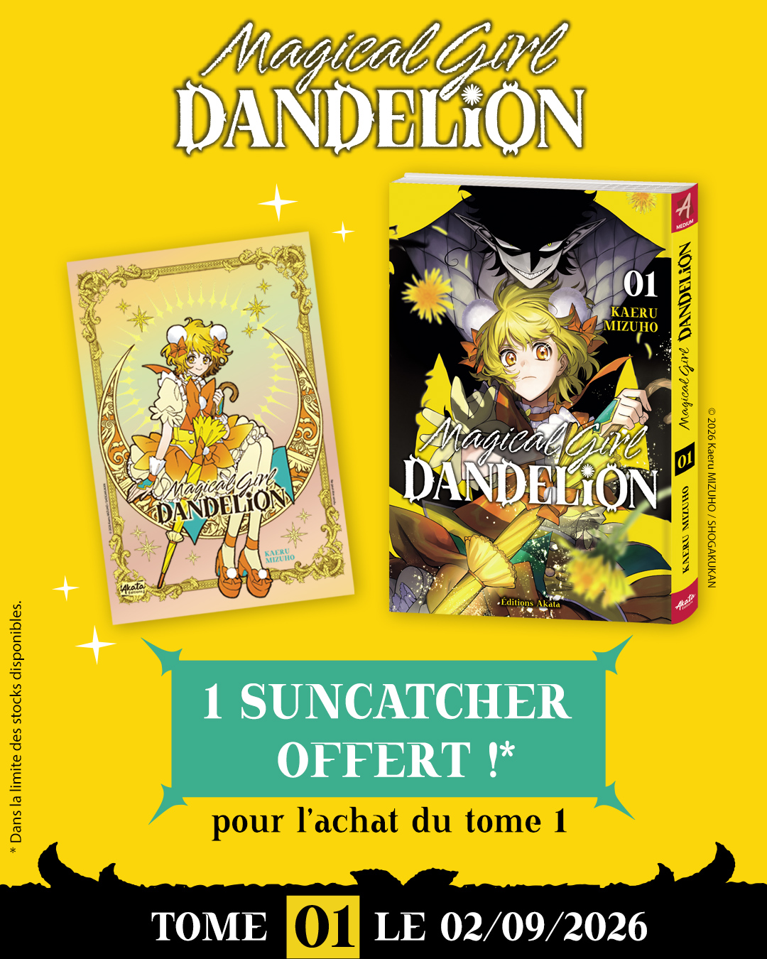 Annonce goodies Magical Girl Dandelion Annonce goodies Magical Girl Dandelion